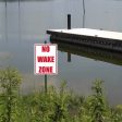 No Wake Zone Sign or Sticker Fashion