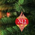 Chi Omega Ornament Set of 3 Shapes Online Sale