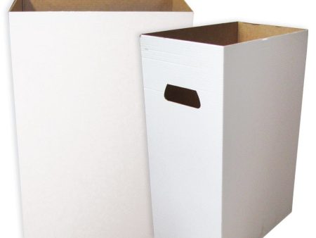 36.5 Gallons Disposable Recyclable Cardboard Trash Cans (Blank) Sale