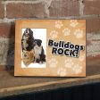 Bulldogs Rock Dog Picture Frame Cheap