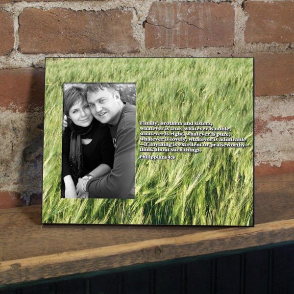 Philippians 4:8 Decorative Picture Frame on Sale