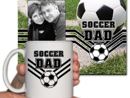 Soccer Dad Picture Frame and 11oz. Coffee Mug Office Set Online Hot Sale