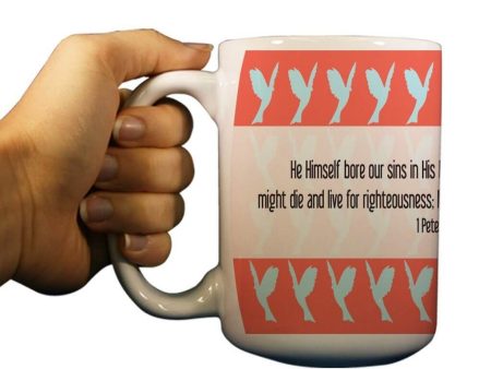 1 Peter 2:24 Religious 15oz Coffee Mug Online Sale