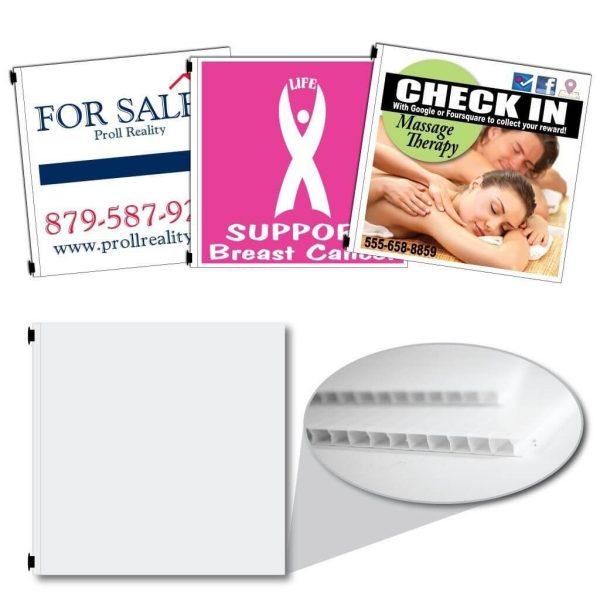 2 x2  Window Signs Sale