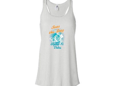 Alpha Xi Delta Sea Turtle Women s Racerback Tank Supply