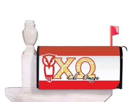 Chi Omega Magnetic Mailbox Cover - Design 4 Sale