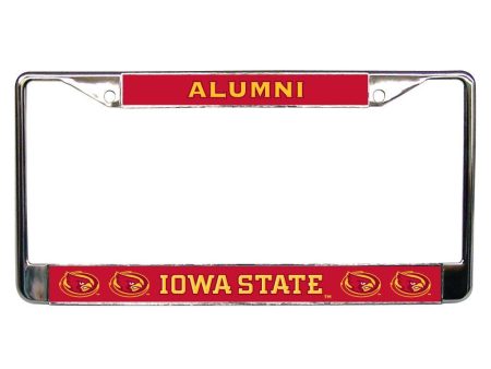 Iowa State University Alumni License Plate Frame Hot on Sale