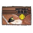 Softball Dad Woven Blanket Hot on Sale