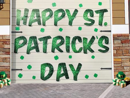 Happy St Patrick s Day Garage Door Magnets | 38 Pieces Online