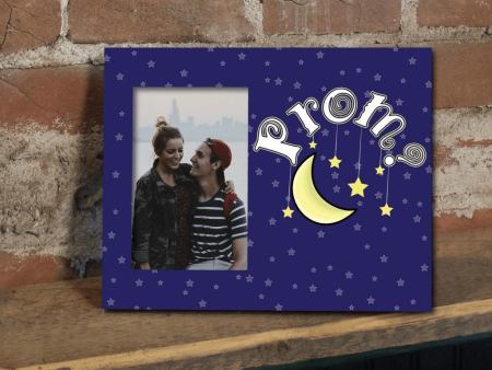 Moon and Stars  Prom? Promposal Picture Frame Hot on Sale