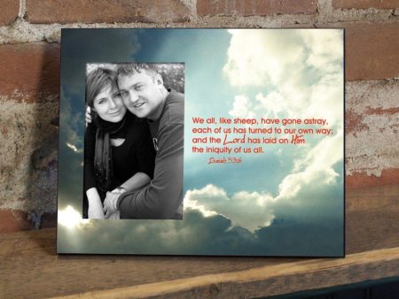 Isaiah 53:6 Decorative Picture Frame Online Hot Sale