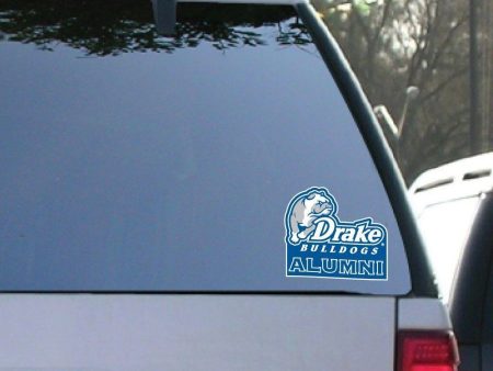 Drake University Alumni Window Decal Set of 2 Discount