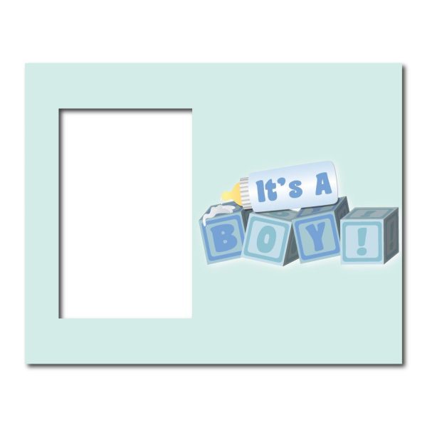 It s a Boy Baby Blocks Decorative Picture Frame Online now