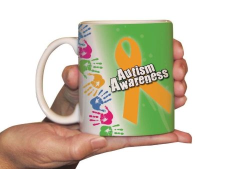 Autism Awareness Helping Hands Coffee Mug Online