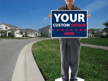 Life Size Stand Up Cutout | Elderly Man Online Sale