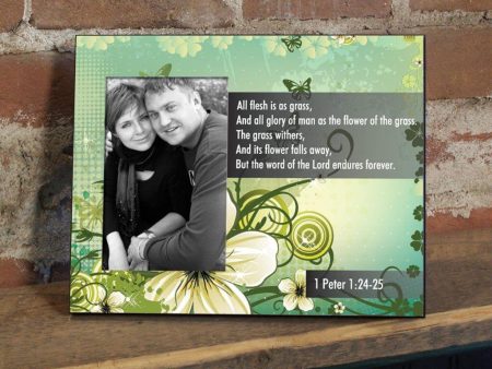 1 Peter 1:24-25 Decorative Picture Frame Online