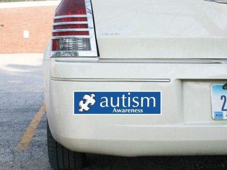 Autism Awareness Bumper Magnet | 3 x11.5  Hot on Sale