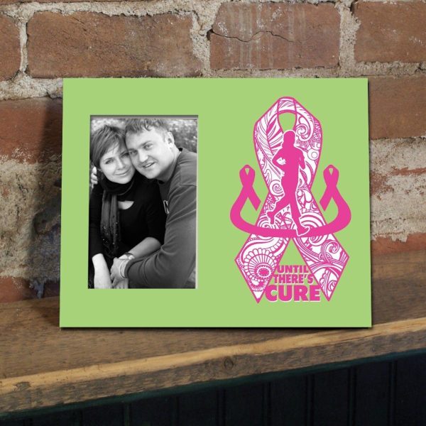 Until there is a Cure Breast Cancer Decorative Picture Frame Cheap