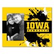 University of Iowa Paint Splatter Picture Frame on Sale