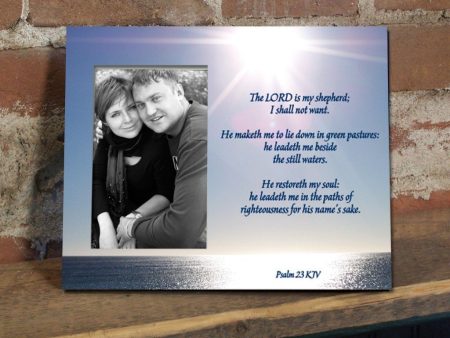 Psalm 23 Decorative Picture Frame For Cheap