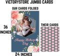 2 x3  Giant Custom Floral Mother s Day Greeting Card Online now