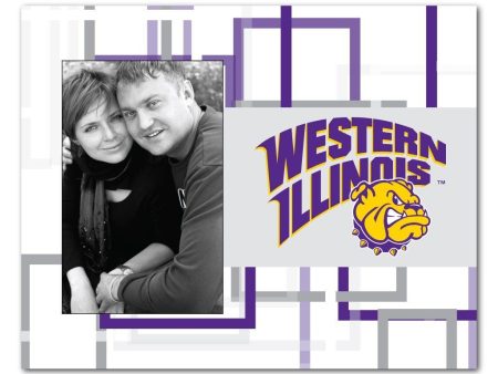 Western Illinois University Squared Picture Frame For Sale