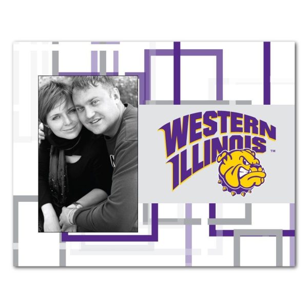 Western Illinois University Squared Picture Frame For Sale