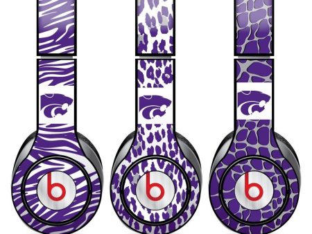 Kansas State Skins for Beats Solo HD Headphones Set of 3 Animal For Cheap