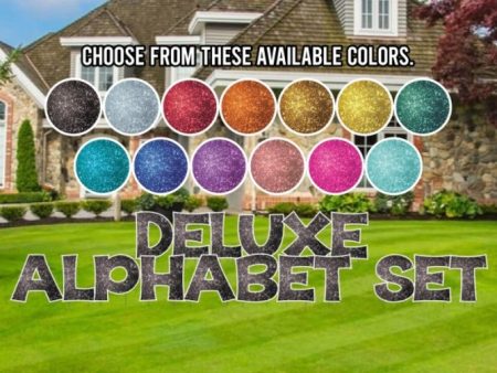 18  KG The Last Time Sparkle Deluxe Alphabet Set - 130 pcs For Sale