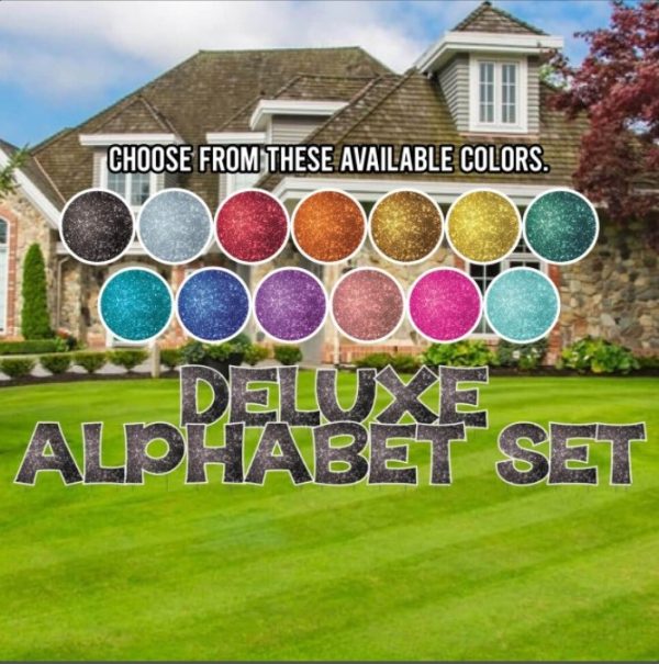 18  KG The Last Time Sparkle Deluxe Alphabet Set - 130 pcs For Sale