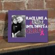 Race like a Girl until there is a Cure Breast Cancer Picture Frame Discount