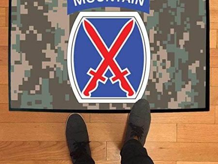 10th Mountain Division Doormat on Sale