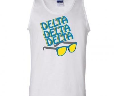 Tri Delta Men s Sunglasses Tank Tops Online Sale