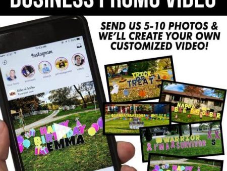 Yard Sign Rental Business Promo Video Online Hot Sale