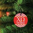 Chi Omega Ornament Set of 3 Shapes Online Sale