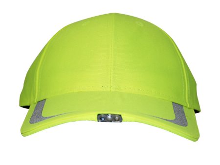 Safety Runner High Visibility Running Cap with Headlamps Discount