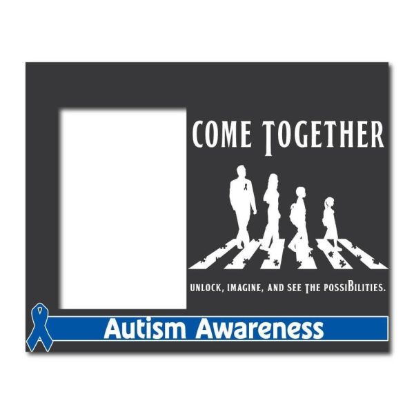 Come Together Autism Awareness Decorative Picture Frame Hot on Sale