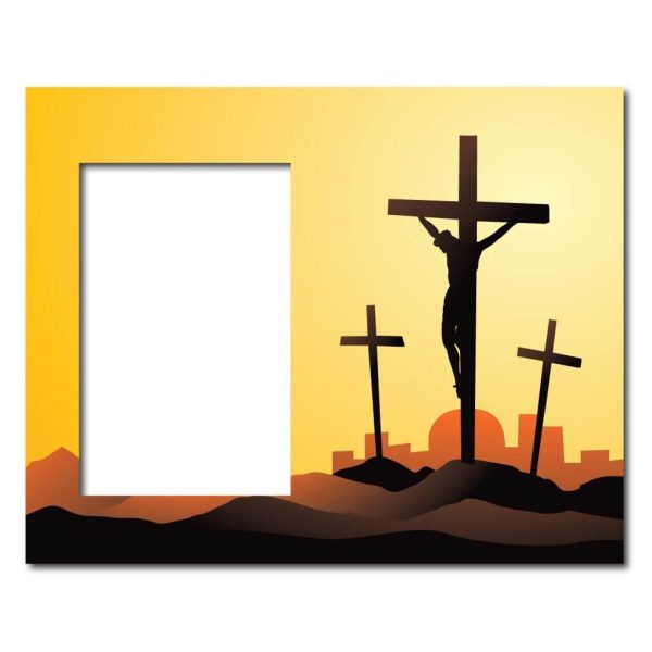 Crucifixion Decorative Picture Frame For Discount