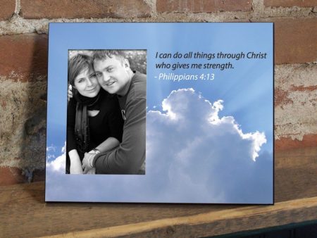 Philippians 4:13 Decorative Picture Frame Cheap