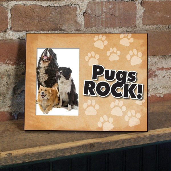 Pugs Rock Dog Picture Frame Online