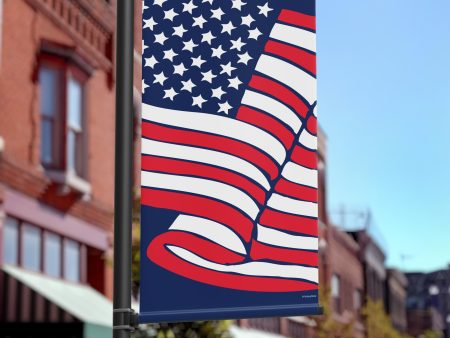 18 x36  American Flag Pole Banner Supply