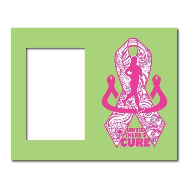 Until there is a Cure Breast Cancer Decorative Picture Frame Cheap