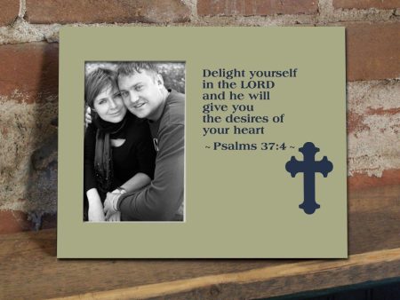 Psalm 37:4 Decorative Picture Frame Fashion