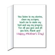 Giant Mother s Day Coffee Cup with Flowers Greeting Card Sale