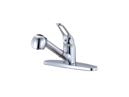 Chrome, Elegantly Crafted, Kitchen Sink Mixer with Sprayer Function - CHGM072 Online Sale