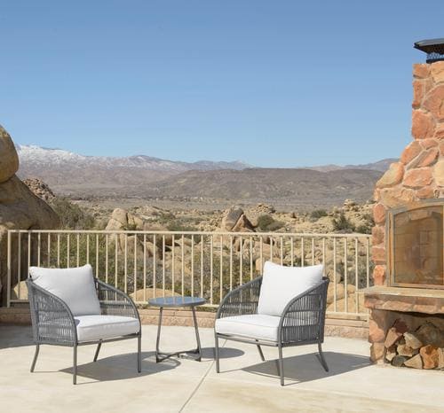 West Coast Casual Patio Set 3 Pieces Decorate the patio, garden, or even the balcony of your home with this beautiful furniture set -453514 Online