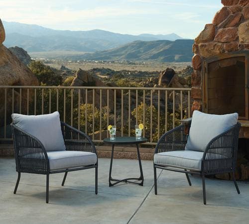 West Coast Casual Patio Set 3 Pieces Decorate the patio, garden, or even the balcony of your home with this beautiful furniture set -453514 Online