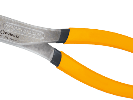 Worksite End Nipper, End Cutting Plier Tool 6 (150mm), Perfect for cutting wire, Made of Highly Durable CR-V Steel, Rust-Resistant Finish, Comfortable Handle hardened cutting edges Size: 6 in X 2 in X 1 2 in, WT1532 Fashion